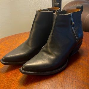 FRYE ‘Sacha’ Washed Leather Ankle Boot